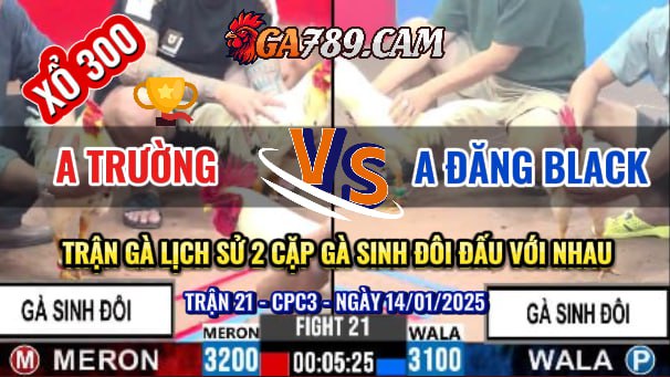 Trận 21 CPC3 Ngày 14/01/2025